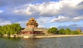 China Beijing Forbidden City and cloud