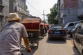 China, Beijing. Ride on pedicab - 3