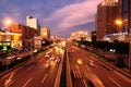 China Beijing Street, Traffic,Night scene