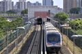 China Beijing Subway,Light Rail Royalty Free Stock Photo