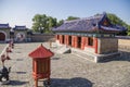 China, Beijing. Temple of Heaven (Tiantan). One of the ancillary rooms