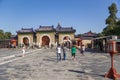 China, Beijing. Temple of Heaven (Tiantan), Three-arch gate