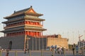 China. Beijing. Zhengyangmen Gate Royalty Free Stock Photo