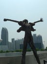 China Canton Guangzhou Opera House Huang Yongyu Bronze Sculpture Guangdong Museum of Art Zaha Hadid Architecture Entertainment