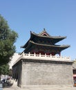 China Changzhi City Chenghuang Temple -color Royalty Free Stock Photo