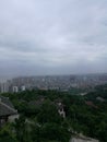 China city high level view