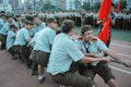China college students military training activity 15