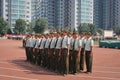 China college students military training 17