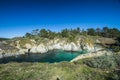 China Cove and Spectacular Rock Formations at Point Lobos State Natural Reserve Royalty Free Stock Photo