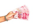 China currency Royalty Free Stock Photo