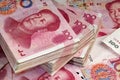 China currency Royalty Free Stock Photo