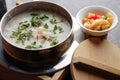 China delicious food-gruel and side dish Royalty Free Stock Photo