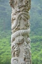 China dragon column