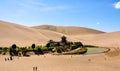 China Dunhuang Crescent Spring Royalty Free Stock Photo