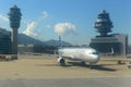 China Eastern Airlines Airbus 321 at Hong Kong Airport