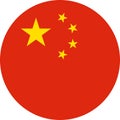 China Flag Asia illustration vector eps