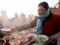 China folk culinary masters in cooking