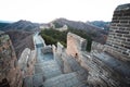 China great wall of in winter