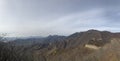 China Great Wall in winter Royalty Free Stock Photo