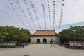 China Greater Bay Buddhism Buddhist Buddha Chinese Temple Religious Architecture Zhuhai Xiangzhou Putuo Temple Facade Landmark Royalty Free Stock Photo