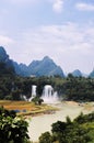 China Guangxi Detian Waterfall Royalty Free Stock Photo