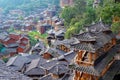 China Guizhou Xijiang Miao Village Royalty Free Stock Photo