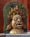 Buddhist wrathful deity Royalty Free Stock Photo