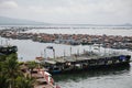 China / Hainan - View of the fishing village. Hainan Island Industrial Area