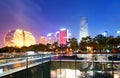 China Hangzhou Night Royalty Free Stock Photo