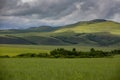 The hulunbuir prairie landscape. Royalty Free Stock Photo