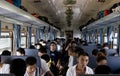 China - inside a train