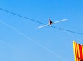 China International Circus Festival Zhuhai Hengqin Chimelong Aerial High Wire Balancing Outdoor Acrobats Performance Entertainment Royalty Free Stock Photo