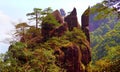 China jiangxi province sanqing hill mountain Royalty Free Stock Photo