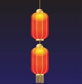 China lamp Royalty Free Stock Photo