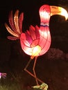 China lights Happy flamingo