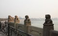 China Lugou Bridge Shishi Royalty Free Stock Photo