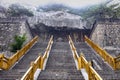 Buddha Eye - the eyes of the Buddha of Luzhou, Fengxian Temple, Longmen Grottoes, Luoyang, China Royalty Free Stock Photo