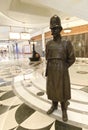 China Macao Macau Londoner Hotel Royal Guard on Stilts Crystal Palace British Police Policeman Sculpture Stylish Interior Design Royalty Free Stock Photo