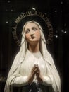 China Macao Macau St. Joseph Church Seminary Our Lady of Lourdes Mother Mary Religious Plaster Figure Baroque Portuguese