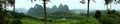 China mountain panorama Royalty Free Stock Photo