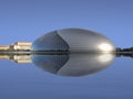 China National Grand Theatre with Reflection