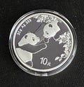 2023 China Panda Coin Silver Bullion Precious Metal Collectible Ag 30g 999 Treasure Graphic Design Crafts Arts