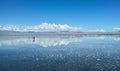 China Qinghai Chaka Salt Lake scenery