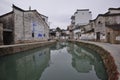 China quaint old rustic village drainage