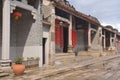 China quaint old rustic village school Royalty Free Stock Photo