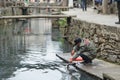 China Quaint rustic drainage village