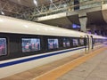 China Railway Highspeed Train in Chengdu Station