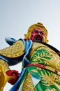 China Red Gods face Royalty Free Stock Photo