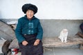 China's ethnic minorities, the Yi old lady