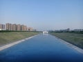 China`s grand canal for south-to-north water transfer.